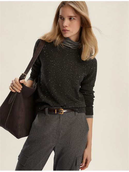 Maglia in filato comfy con paillette EMME MARELLA | RUTH092/005
